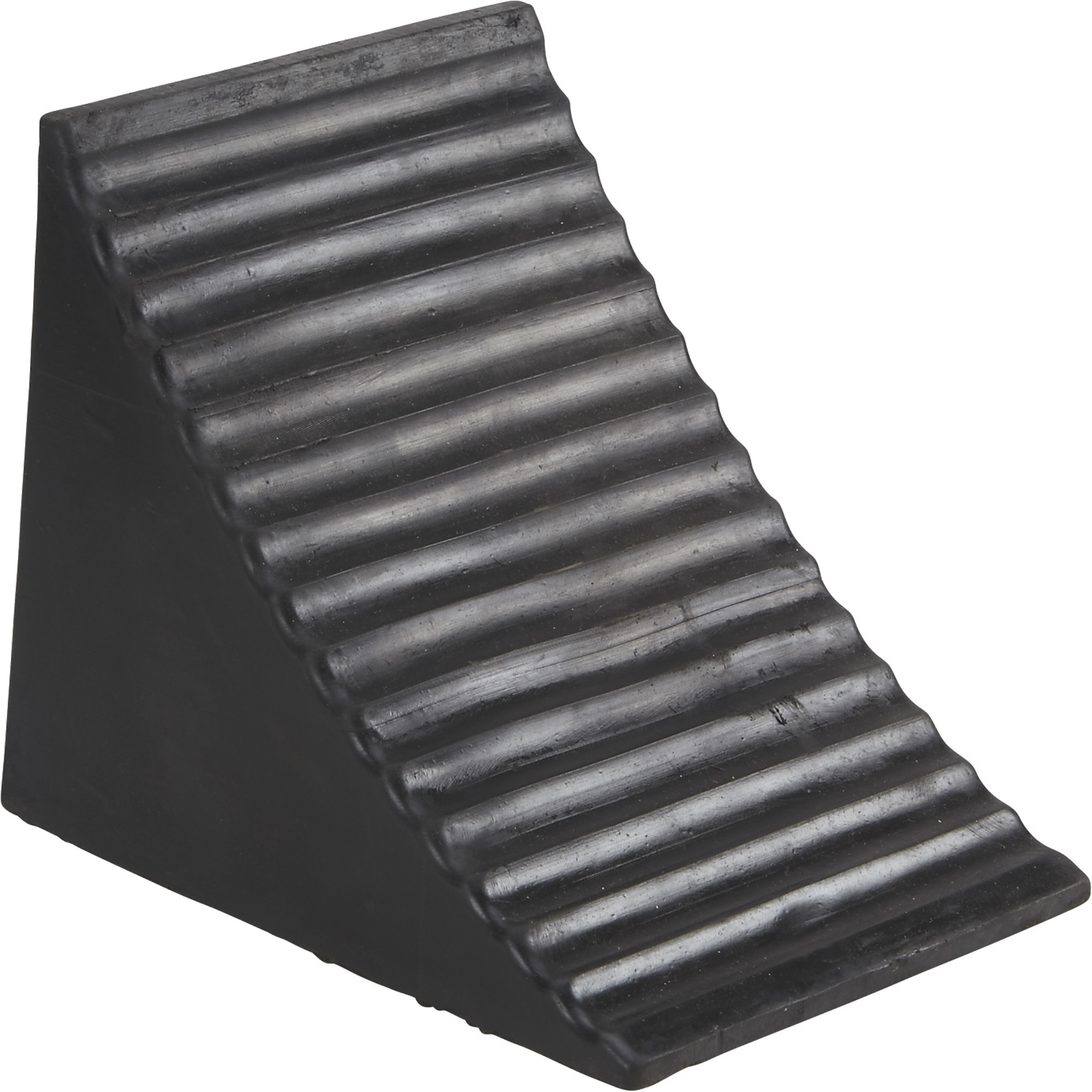 Ironton Contoured Wheel Chock, 10-1/4in.L x 7in.W x 8-1/4in.H